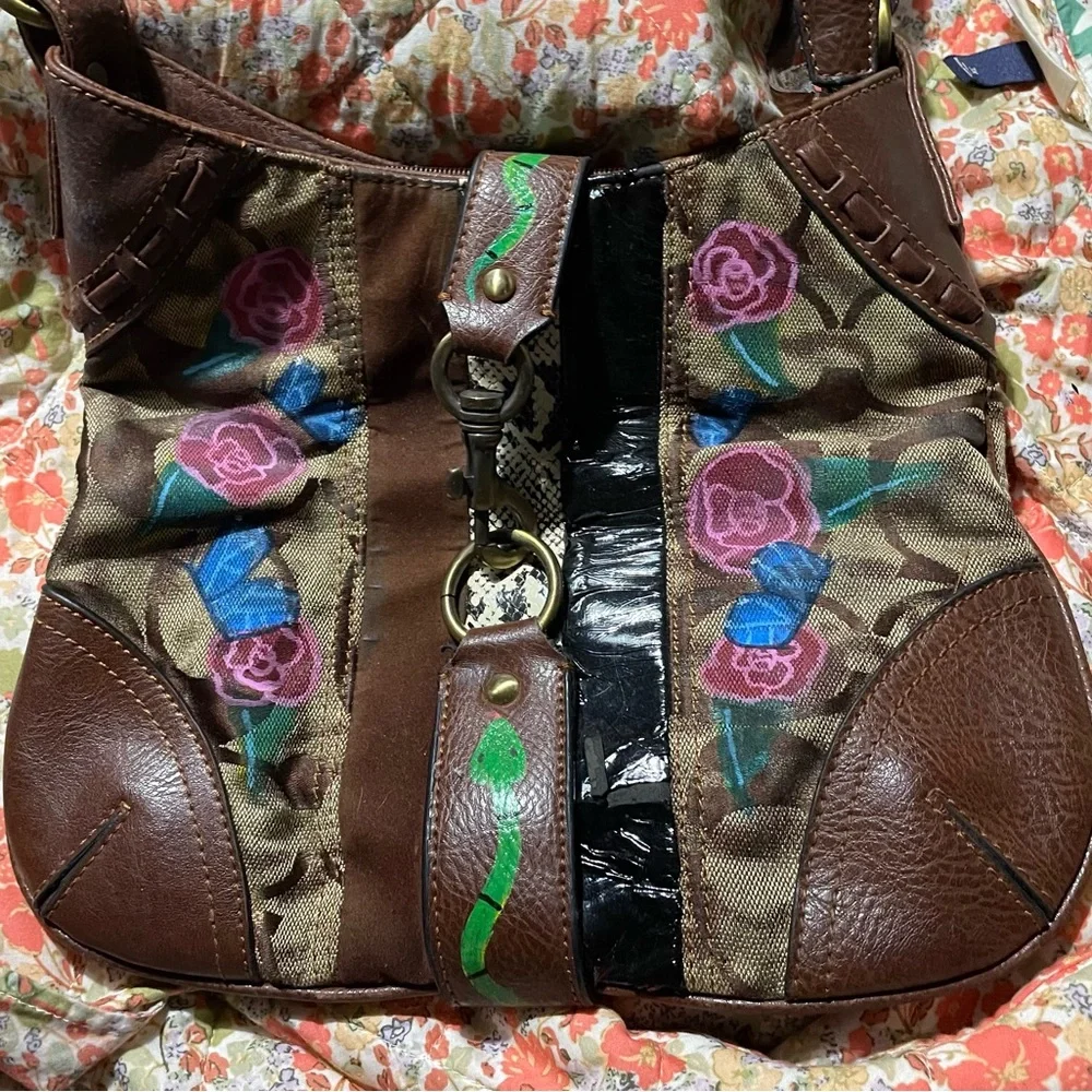 Snakes & Roses Upcycle - Picture 1 of 2